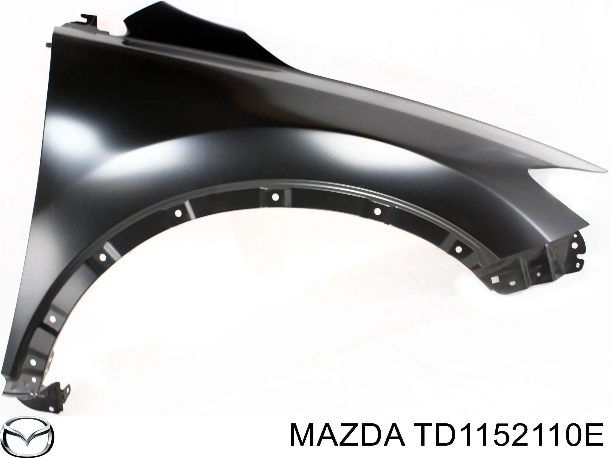 TD1152110E Mazda guardabarros delantero derecho