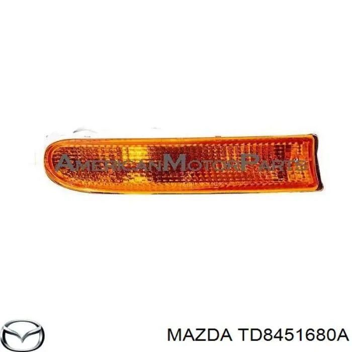 Luz antiniebla derecha para Mazda CX-9 (TB)