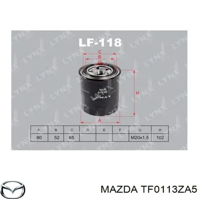 Filtro combustible Mazda TF0113ZA5 precio, desde 8,27 EUR