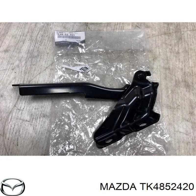 Bisagra, capó del motor izquierda para Mazda CX-9 (TC)