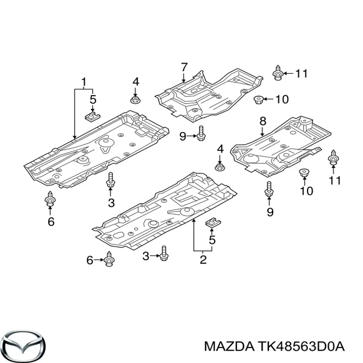 TK48563D0A Mazda