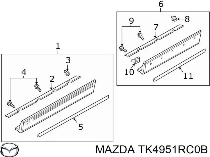 TK4951RC0B Mazda