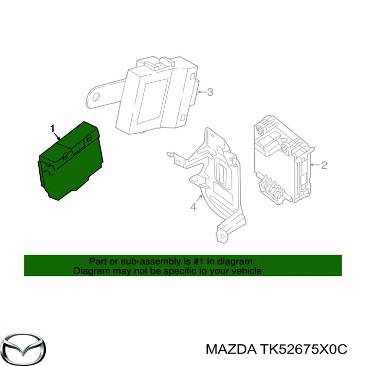 TK52675X0C Mazda