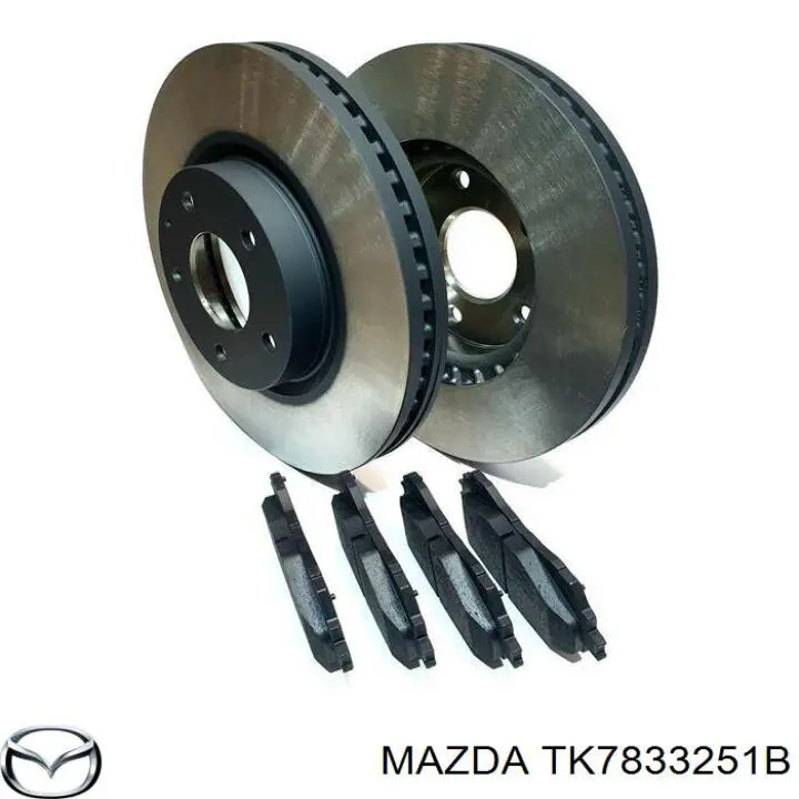 TK7833251B Mazda Discos