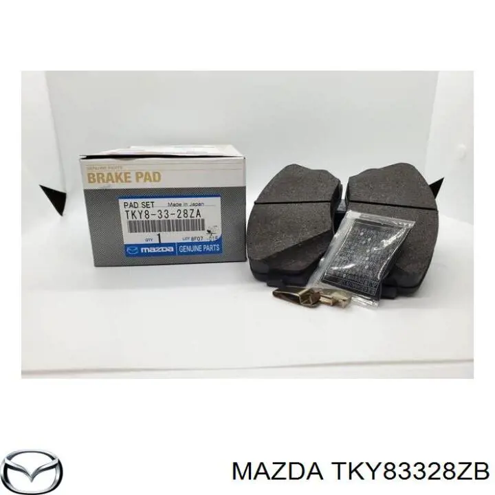 TKY83328ZB Mazda pastillas de freno delanteras