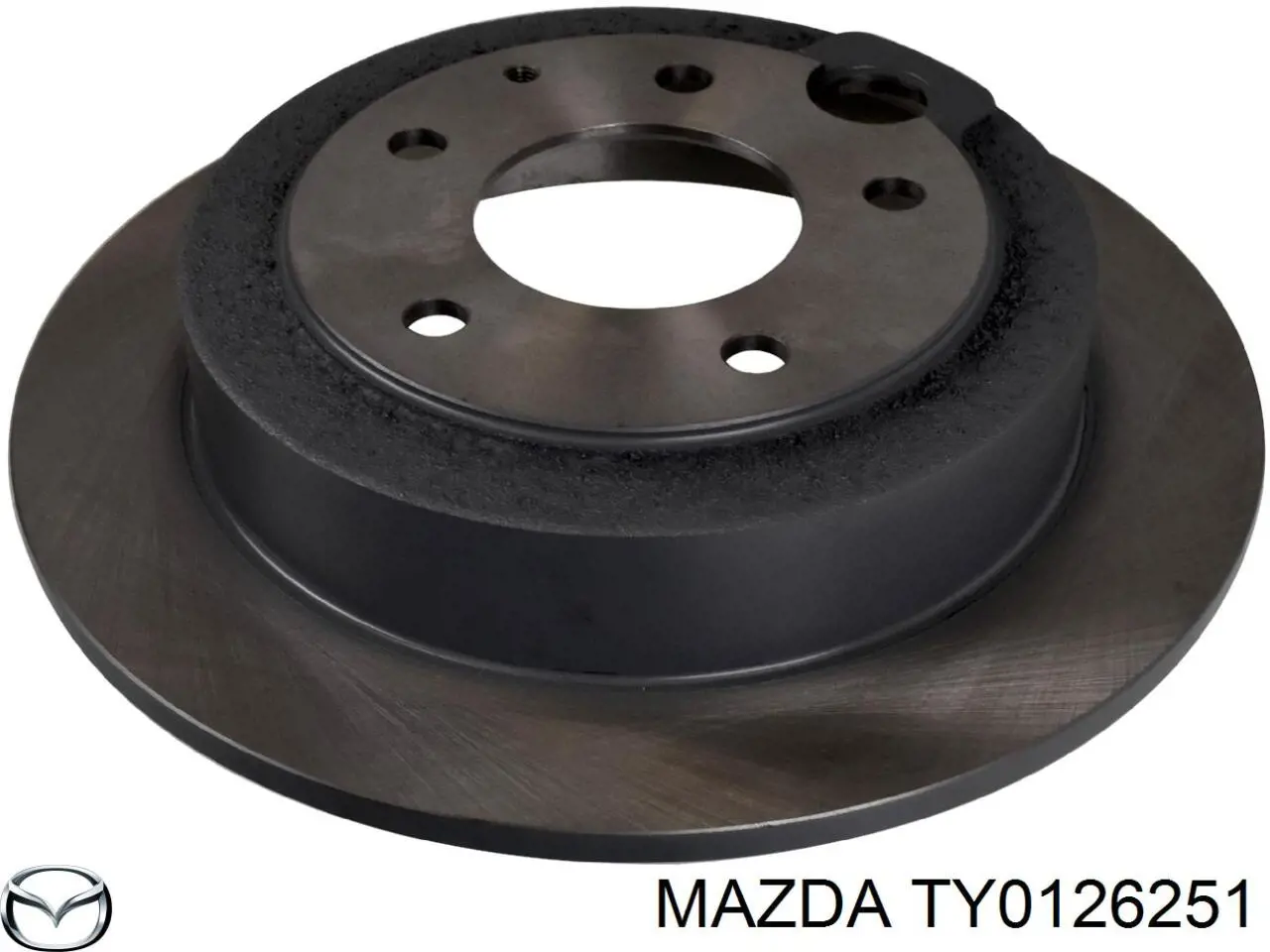 TY01-26-251 Mazda disco de freno trasero