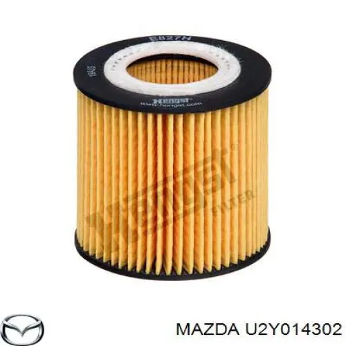 U2Y014302 Mazda filtro de aceite