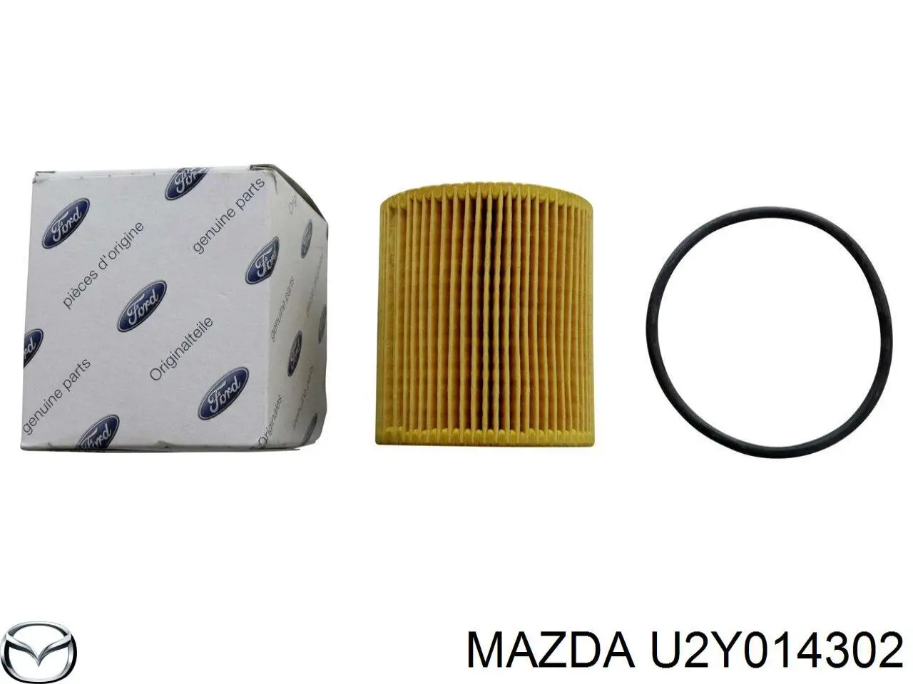 Filtro de aceite U2Y014302 Mazda