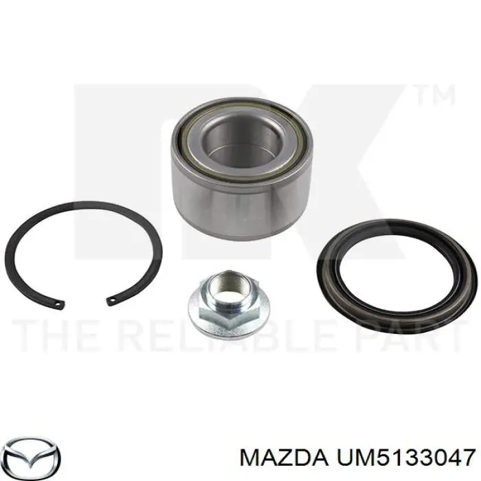 UM5133047 Mazda cojinete de rueda delantero