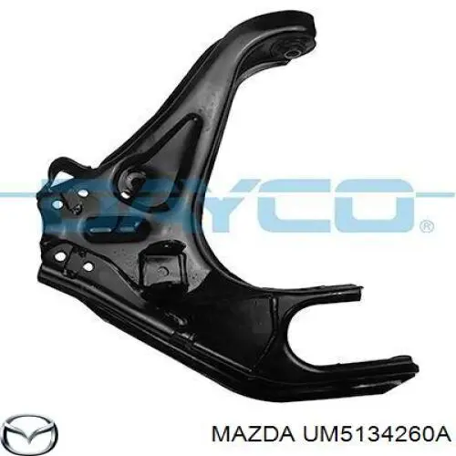 Brazo superior izquierdo de la suspensión delantera UH7534260B Mazda