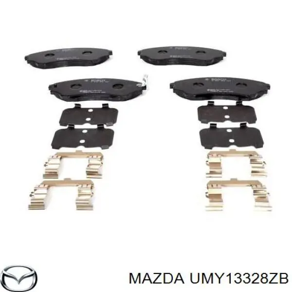 UMY13328ZB Mazda pastillas de freno delanteras