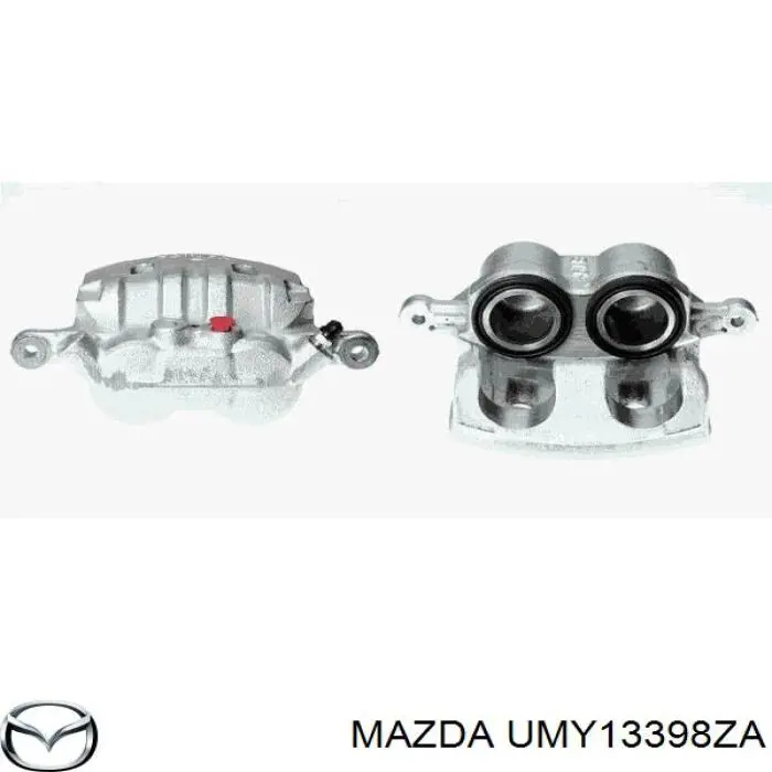 Pinza de freno delantera derecha UMY13398ZA Mazda