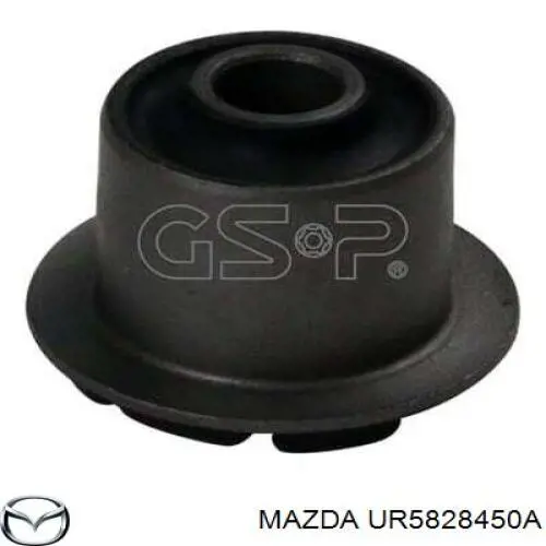 Silentblock delantero de ballesta trasera UR5828450A Mazda