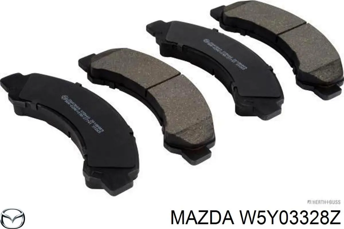 W5Y03328Z Mazda pastillas de freno delanteras