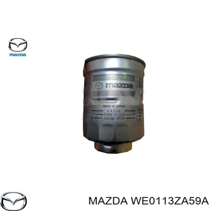 Filtro de combustible WE0113ZA59A Mazda