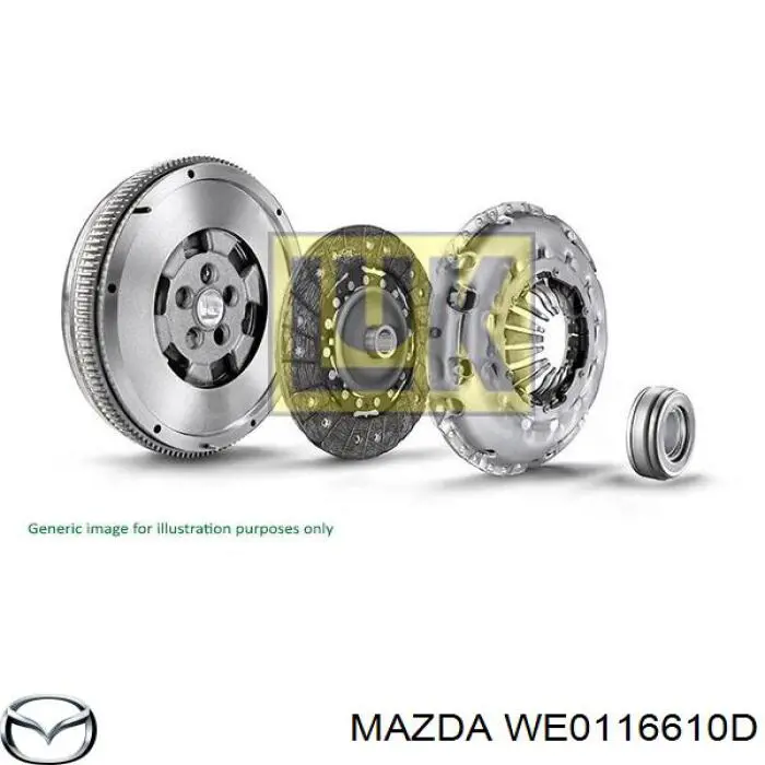 Comprar WE0116610D Mazda Volante de motor bimasa
