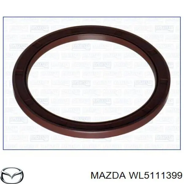 Retén de cigüeñal F28511399A Mazda