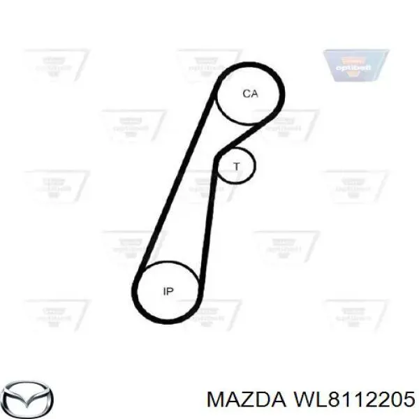 Correa distribución WL8112205 Mazda