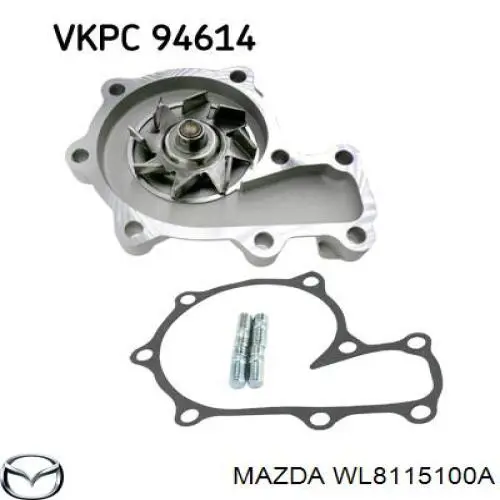 Bomba de agua Ford Ranger ET