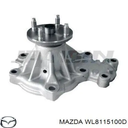 WL8115100D Mazda bomba de agua