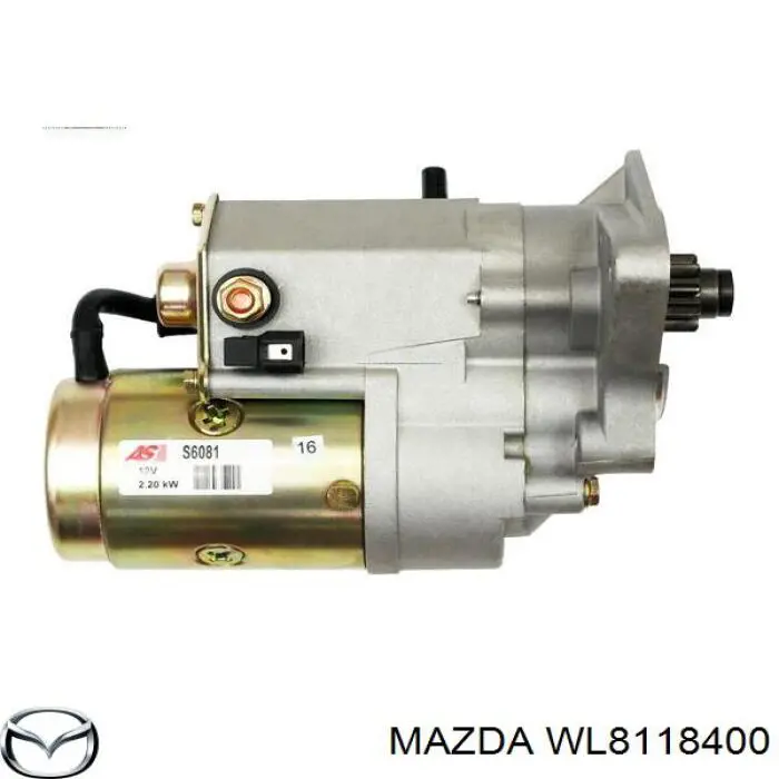 WL8118400 Mazda motor de arranque
