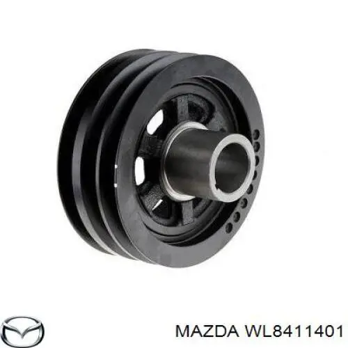 Comprar WL8411401 Mazda La polea del cigüeñal