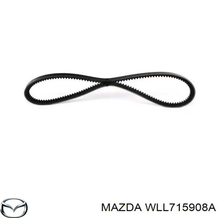 WLL715908A Mazda correa trapezoidal