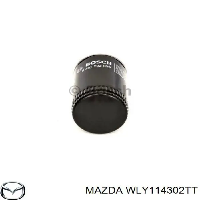 WLY114302TT Mazda Filtro aceite
