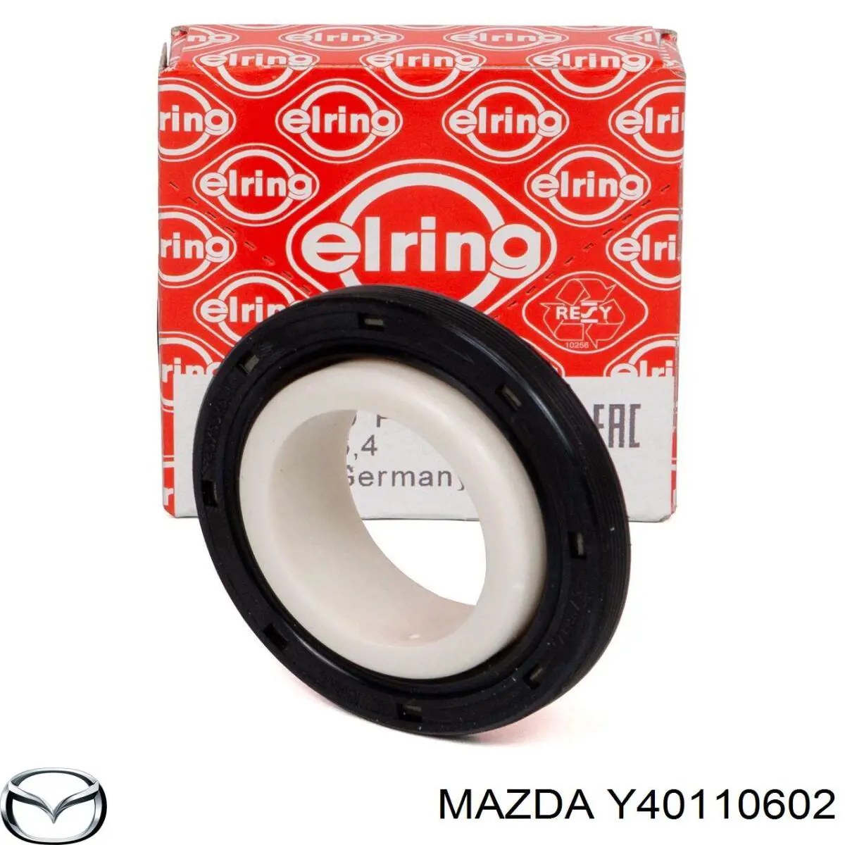 Retén de cigüeñal frontal Y40110602 Mazda