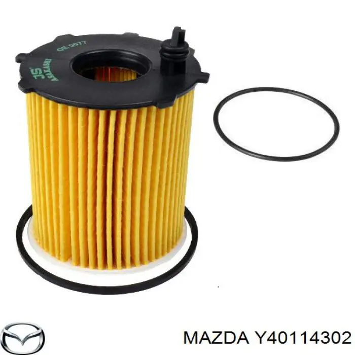 Y40114302 Mazda filtro de aceite