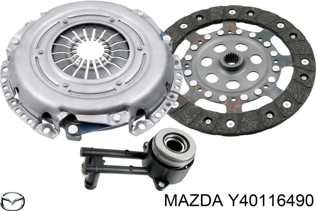 Y40116490 Mazda kit de embrague (3 partes)