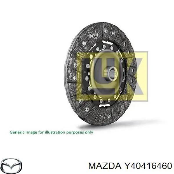 Embrague de disco para Mazda 2 (DE)