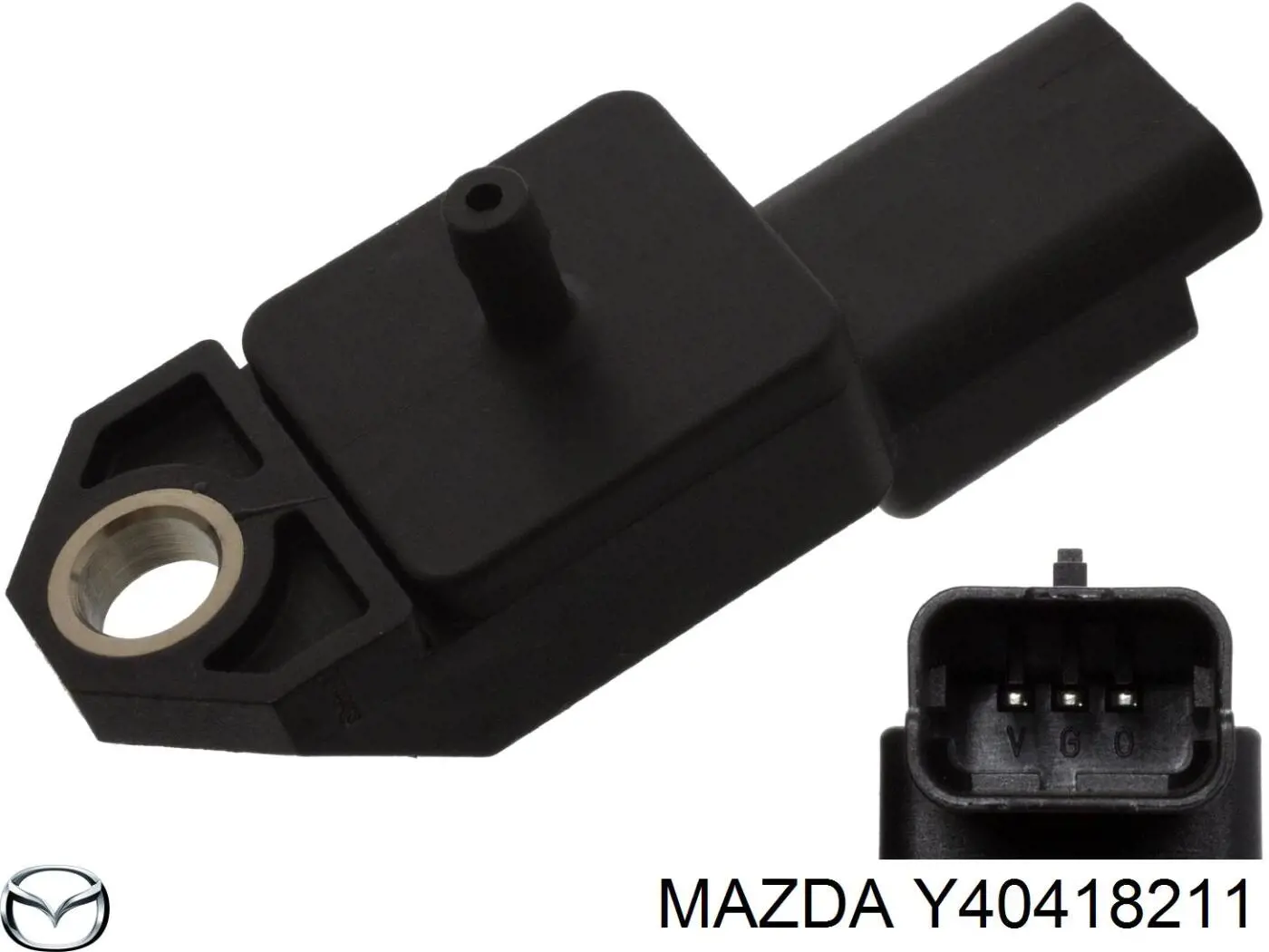 Y40418211 Mazda sensor de presion del colector de admision