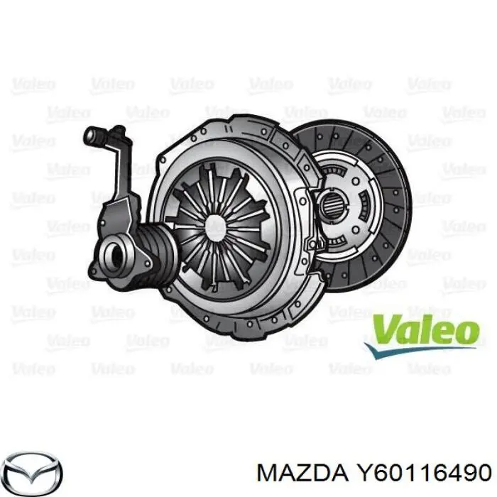 Mecanismo de embrague Mazda Y60116490 precio, desde 122,09 EUR