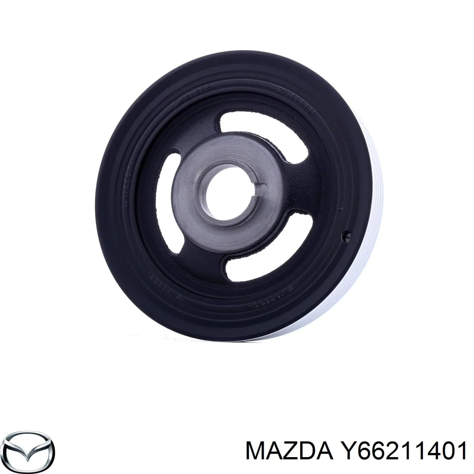Y66211401 Mazda polea de cigüeñal