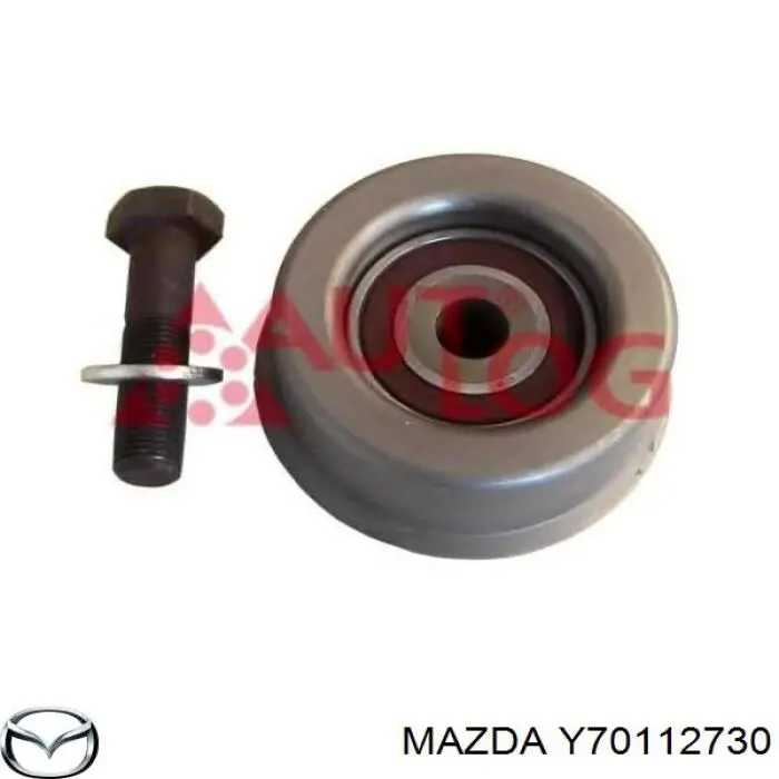 Y701-12-730 Mazda rodillo intermedio de correa dentada