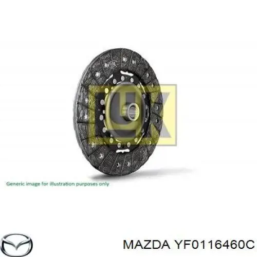Comprar YF0116460C Mazda Disco de embrague
