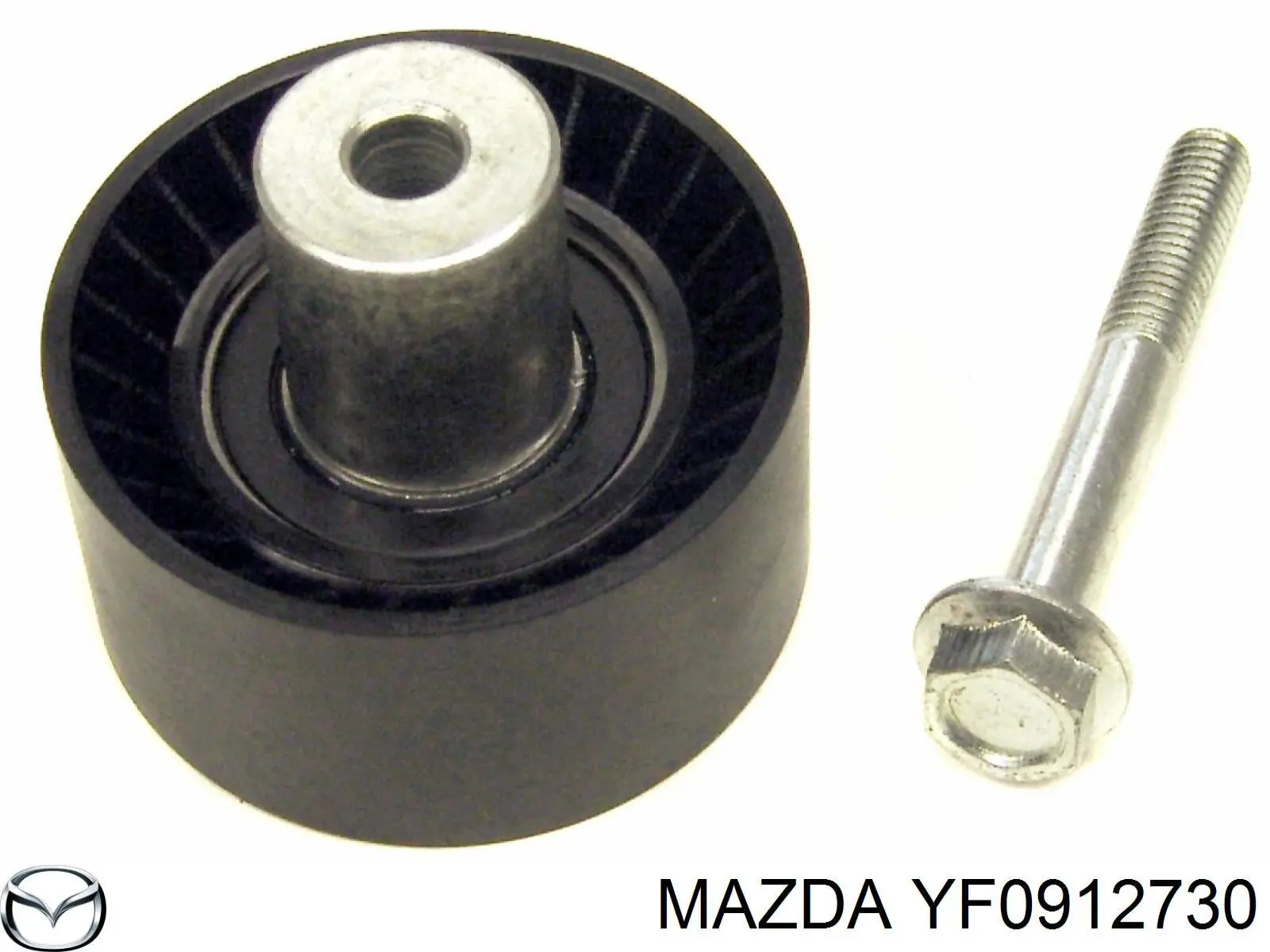 YF09-12-730 Mazda rodillo intermedio de correa dentada