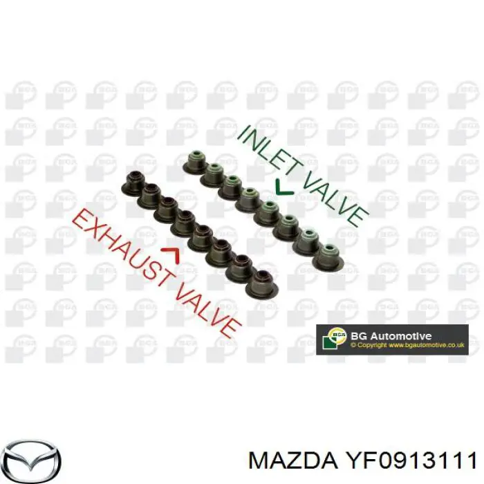YF0913111 Mazda junta, colector de admisión