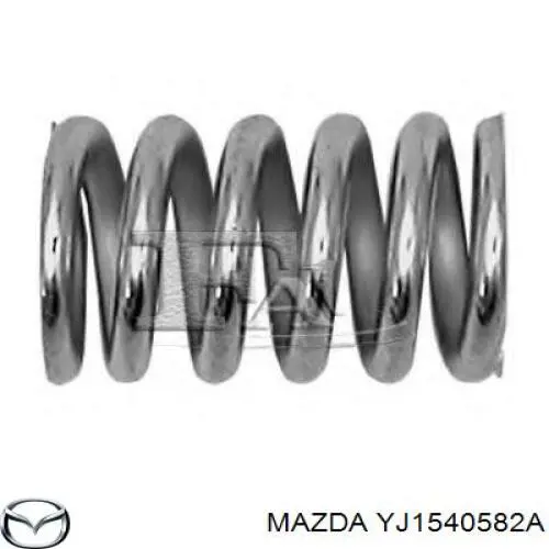 YJ1540582A Mazda perno de escape (silenciador)