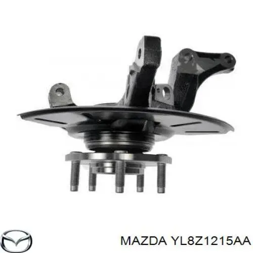 Cojinete de rueda delantero YL8Z1215AA Mazda