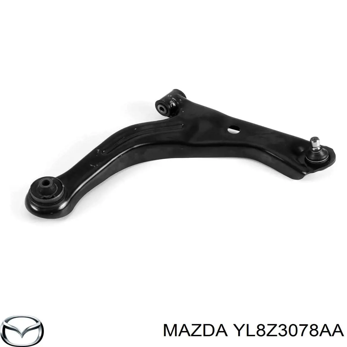 YL8Z3078AA Mazda barra oscilante, suspensión de ruedas delantera, inferior derecha