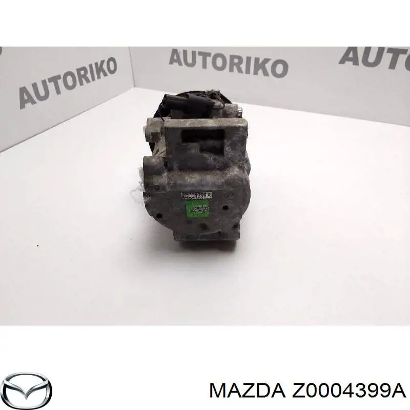 Compresor de aire acondicionado Z0004399A Mazda