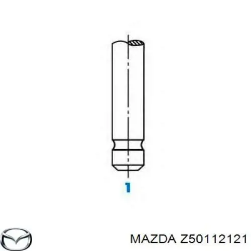 Válvula de escape para Mazda 323 (BA)