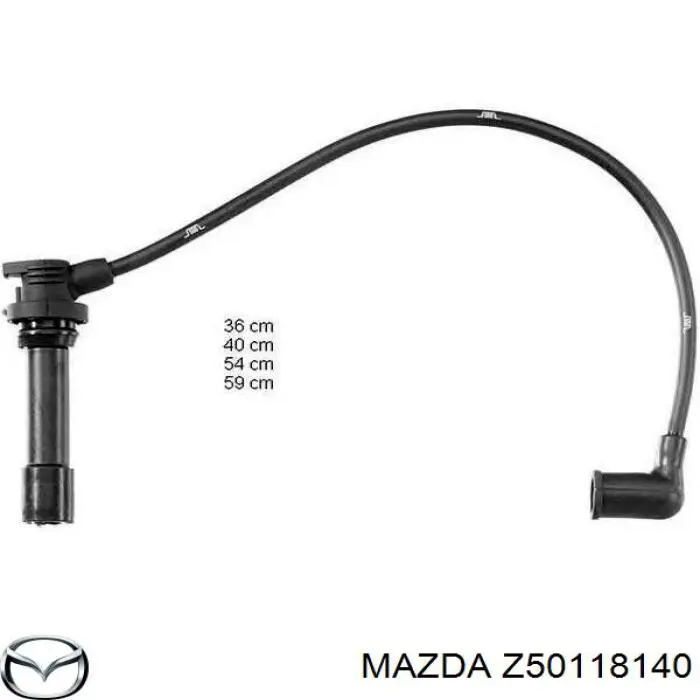 Cables de encendido Mazda Z50118140