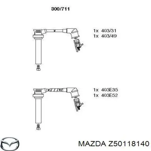Comprar Z50118140 Mazda Cable de bujía