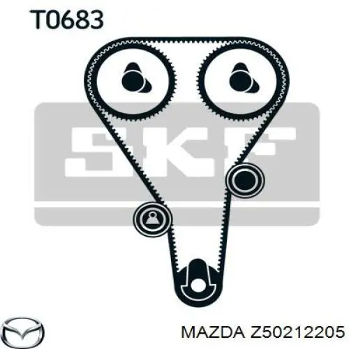 Z50212205 Mazda correa distribucion