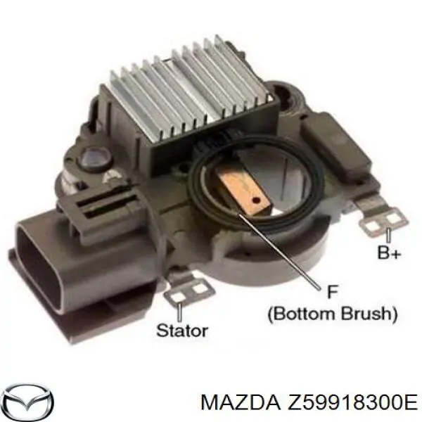 Z599-18-300E Mazda alternador
