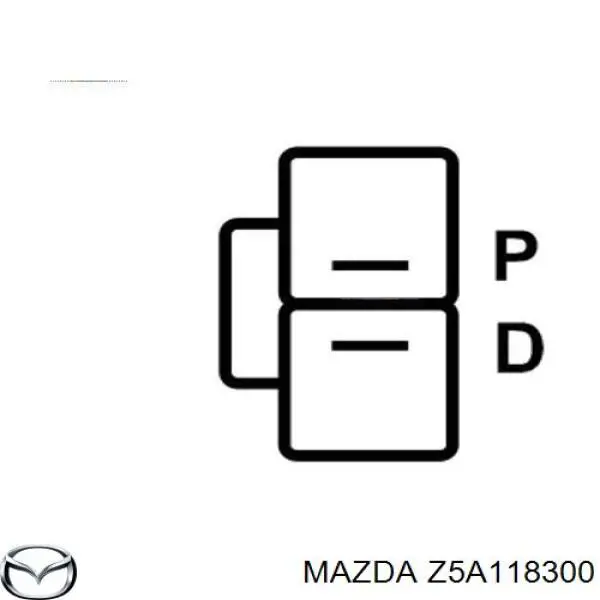 Z5A118300 Mazda