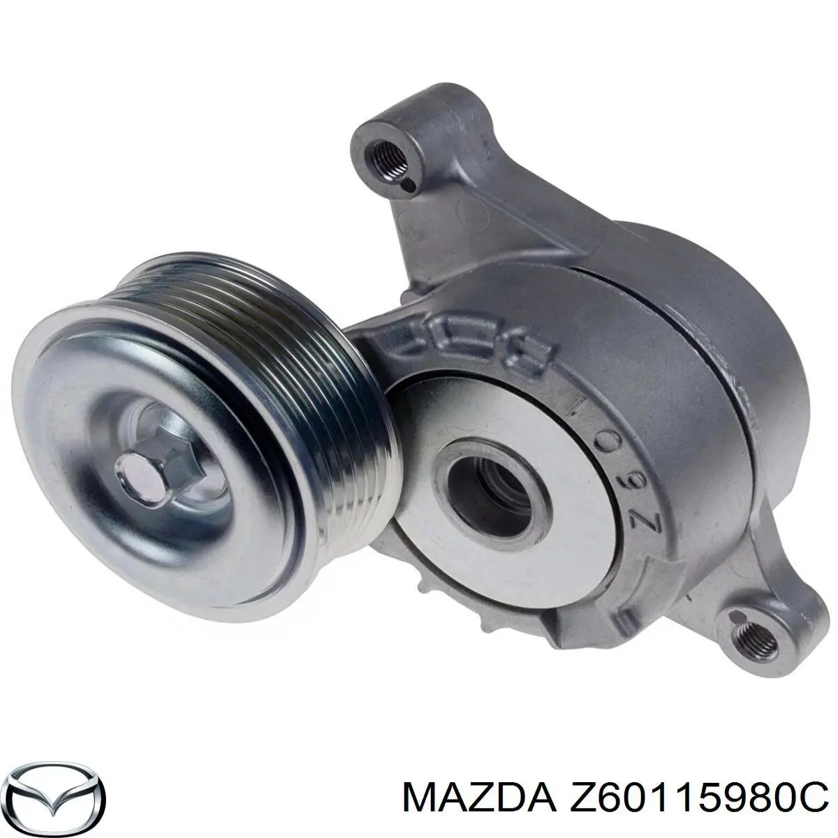 Tensor de correa poli V Z60115980C Mazda